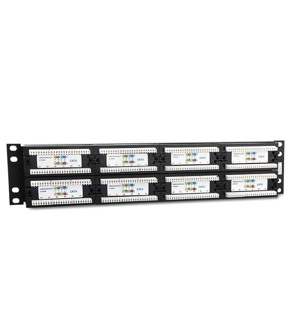 S-link  SL-P648 48 Port Cat6 Utp Patch Panel_1