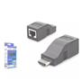 Hadron Hdx1359  30M 4K - 2K - Full HD 1080p  Hdmi Extender Siyah