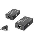 Hadron Hdx1367  100M Hdmi Extender 4K DC 5V adaptör Siyah