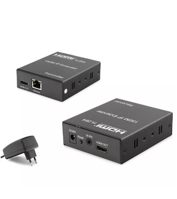 Hadron Hdx1301 150M HDMI 1.3 Extender 1080P  8.1 Mbps Siyah