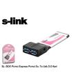 S-link SL-3EX1 2 Port Usb 3.0 Pcmcı Express Kart
