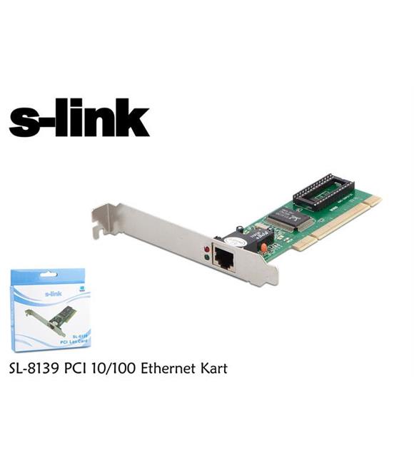 S-link SL-8139 Pcı 10-100 Erhernet Kart