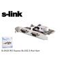S-link SL-EX2S rs232 2port Pcı Express Kart Kutulu