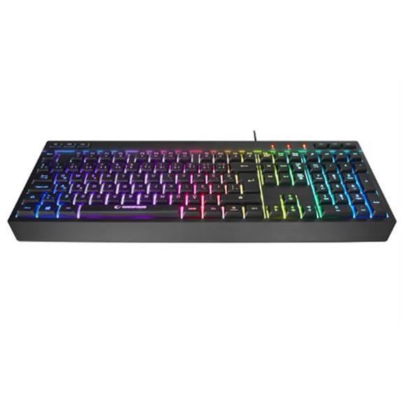 Rampage KM-R57  Siyah RGB Aydınlatmalı Q Oyuncu Multmedia Klavye ve 12800 DPI Mouse Gaming Set