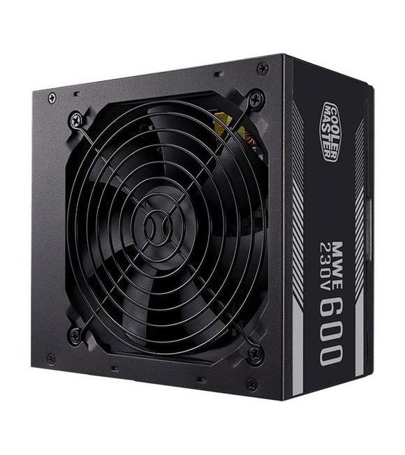 Cooler Master MWE 600W 80+ 2xEPS, Aktif PFC, 120mm Fanlı PSU (MPE-6001-ACABW-EU)