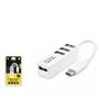 Hadron Hdx7015 Type-C Hub 4-Usb Beyaz (Telefon Uyumlu)