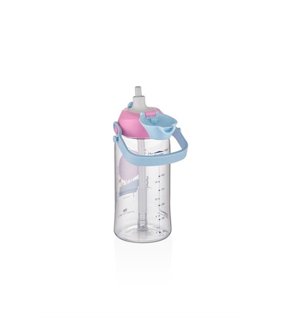 Vagonlife Uzspace 2201 500ml Pipetli Pembe Tritan Matara