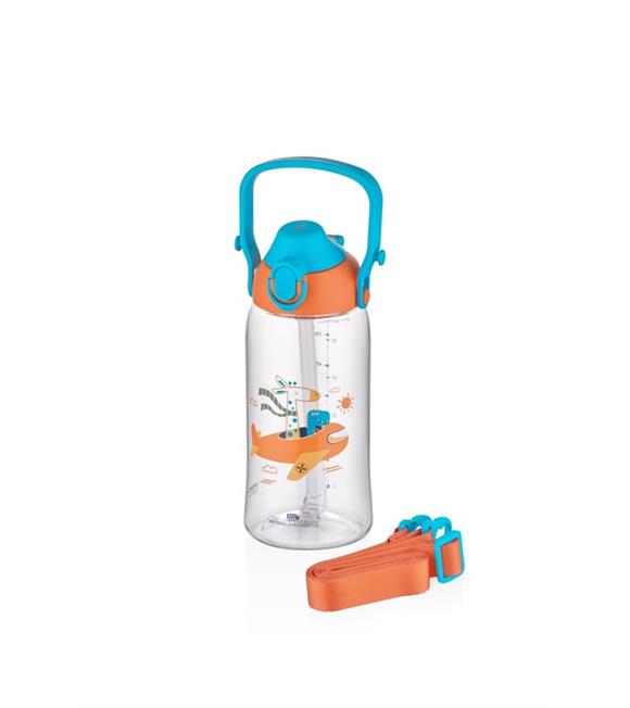 Vagonlife Uzspace 2201 500ml Pipetli Turuncu Tritan Matara