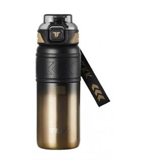 Vagonlife Tkk T2022 500ml Süzgeçli Pipetli Gold Çelik Matara