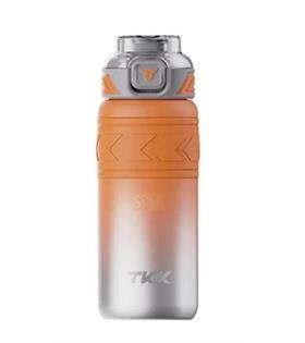Vagonlife Tkk T2022 500ml Süzgeçli Pipetli Turuncu Çelik Matara