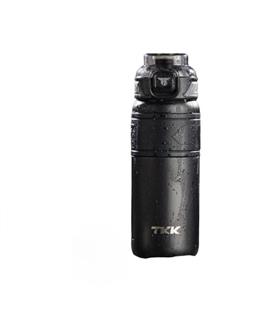Vagonlife Tkk T2025 900ml Süzgeçli Pipetli Siyah Çelik Matara Mataralar