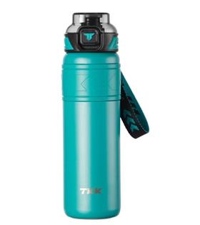 Vagonlife Tkk T2025 900ml Süzgeçli Pipetli Turkuaz Çelik Matara