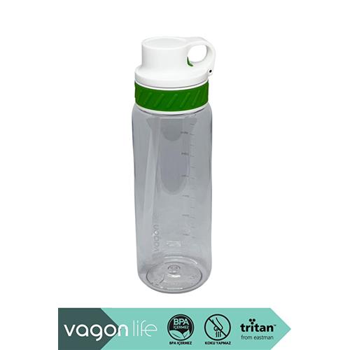 Vagonlife VGN047 800ml Pipetli Yeşil Tritan Matara Okula Dönüş Kampanyası Mataralar