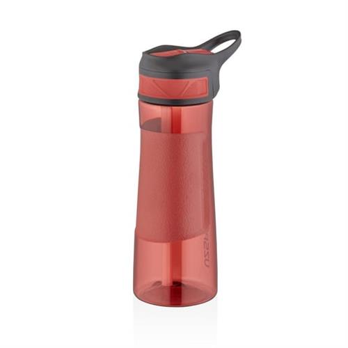 Vagonlife Uzspace 9002 730ml Pipetli Kırmızı Tritan Matara Okula Dönüş Kampanyası Mataralar