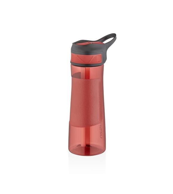 Vagonlife Uzspace 9002 730ml Pipetli Kırmızı Tritan Matara