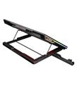 Rampage Blizzard R7 RGB Işıklı 6 Fanlı LCD Ekranlı 2 Usb Soketli 13-15.6 Notebook Soğutucu Stand_5)