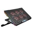 Rampage Blizzard R7 RGB Işıklı 6 Fanlı LCD Ekranlı 2 Usb Soketli 13-15.6 Notebook Soğutucu Stand_4)