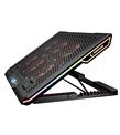 Rampage Blizzard R7 RGB Işıklı 6 Fanlı LCD Ekranlı 2 Usb Soketli 13-15.6 Notebook Soğutucu Stand_2)