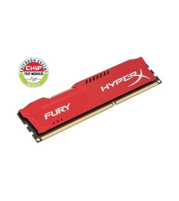 Kingston HyperX Fury Red 8GB 1600MHz DDR3 (HX316C10FR-8) Pc Ram