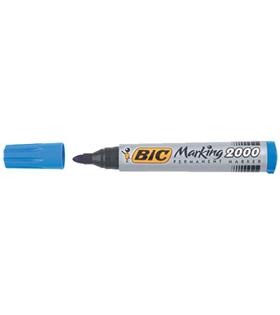 Bic Markör Permanent 1.7 MM Yuvarlak Uçlu Mavi 2000 06