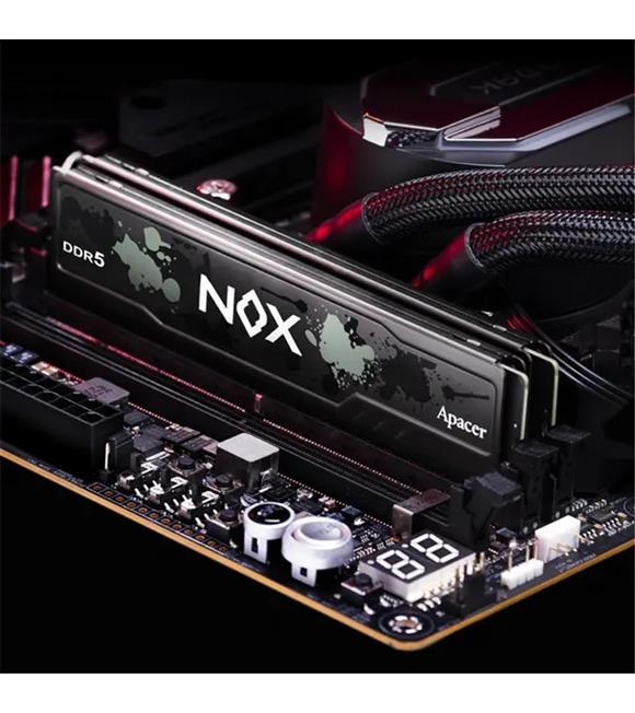 Apacer Nox 16GB (2x8GB) DDR5 5600MHz CL40 Gaming RAM (AH5U16G56C52RMBAA-2)