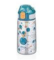 Vagonlife Tkk T3002 500ml Pipetli Yeşil Astronot Desenli Tritan Matara