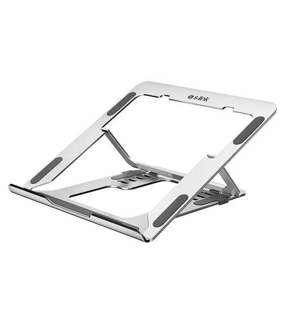 S-link SL-AL11 Gümüş 6 Açılı Katlanabilir Alüminyum Laptop Stand