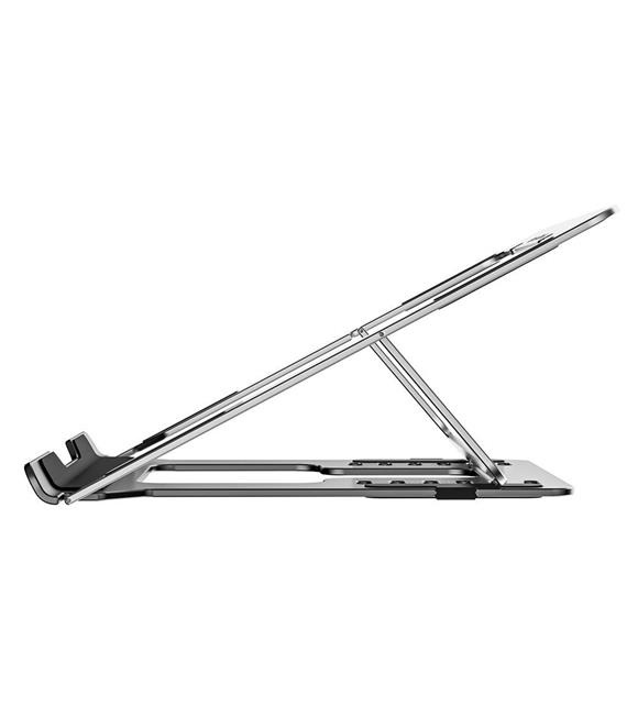 S-link SL-AL11 Gümüş 6 Açılı Katlanabilir Alüminyum Laptop Stand