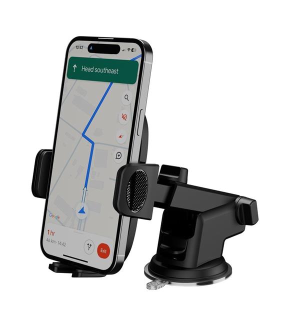 Addison ADS-136 Universal Ayarlanabilir Siyah Araç Telefon Tutucu