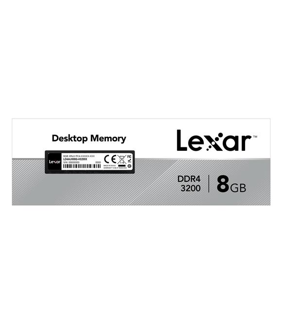 Lexar 16Gb Ddr4 2666Mhz Pc U-Dımm Retaıl-2Y LD4AU016G-R2666G Pc Ram_1