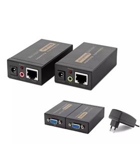 Hadron Hdx1318 100M Vga + Audio Extender 1920×1440 @ 60Hz  Siyah