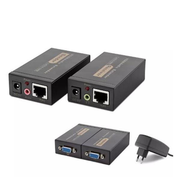 Hadron Hdx1318 100M Vga + Audio Extender 1920×1440 @ 60Hz Siyah