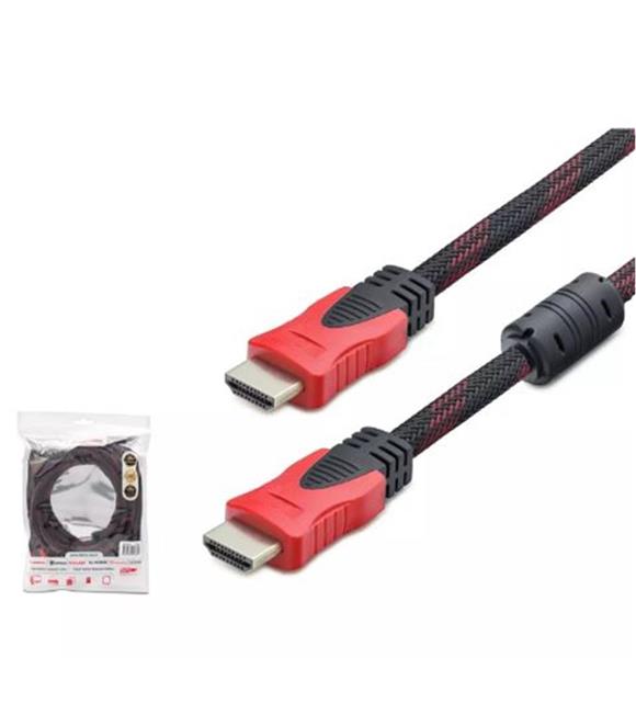 Hadron Hdx2033 30M Hdmi Kablo Örgülü Siyah
