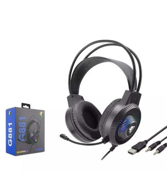 Hadron G881 Gaming Kulaklık 2-3.5Mm + Usb Siyah