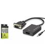 Hadron Hdx7794 Vga To Hdmi F Çevirici + Audio 1080P Siyah