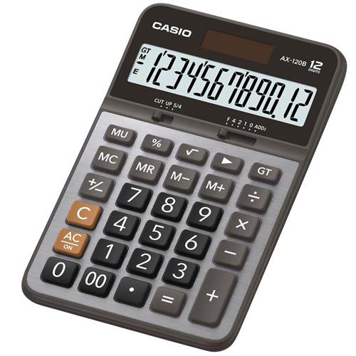 Casio AX-120B 12 Hane Masa Üstü Hesap Makinesi Kategorilere Göre İndirimler Ve Fırsat Ürünleri