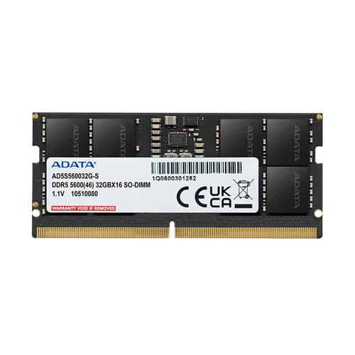 Adata 32GB DDR5 5600MHz 262Pin 1.1V Notebook Ram Yaza Özel