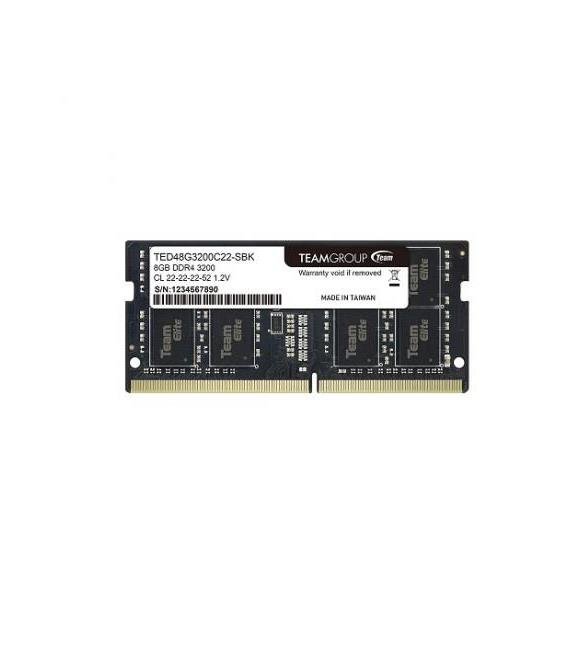 Team Elite 8Gb DDR4 3200Mhz Sodimm TED48G3200C22-S01 Notebook Ram_1