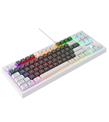 Everest KB-98 SILENT TKL Gri Mavi-Beyaz Rainbow Q Membrane Klavye_1)