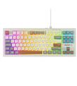 Everest KB-98 SILENT TKL Gri-Gri Mavi-Kahve Rainbow Q Membrane Klavye