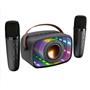 Mikado MD-57BT Endless 5W Siyah TF + USB + AUX + BT Destekli 2 Wireless Karaoke Mikrofon 1200mAh