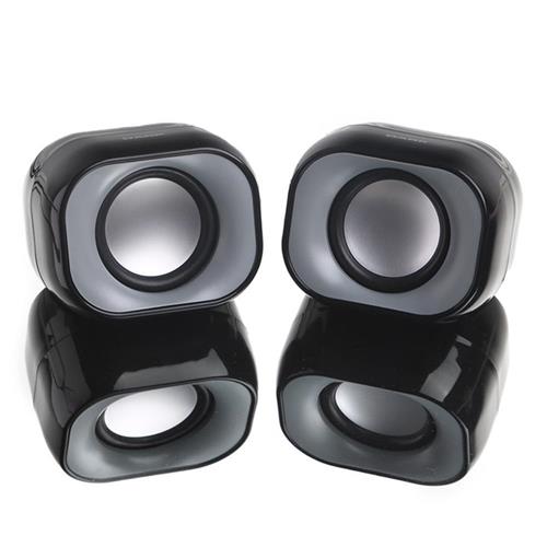 Dark SP2111 1+1 6W RMS Stereo Mini Taşınabilir Multimedya Siyah Hoparlör Yaza Özel