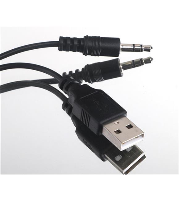 Dark SP2111 1+1 6W RMS Stereo Mini Taşınabilir Multimedya Siyah Hoparlör