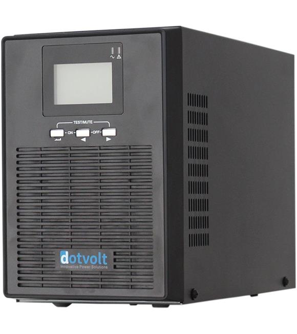 DOTVOLT VOLT MN PLUS 1 KVA 1-1 ONLINE UPS-2 X 12V 9AH PF;1 Kategori Dışı