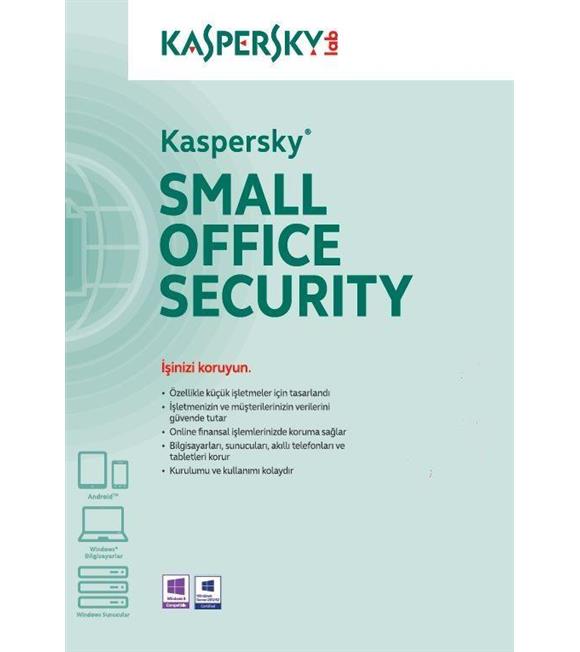 Kaspersky Small Office Security 5Pc+5Md+1Fs 1 Yıl Box