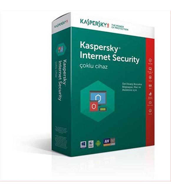 Kaspersky Internet Security 2 Kullanıcı 1 Yıl