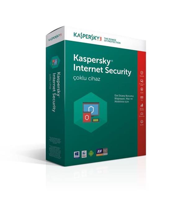 Kaspersky Internet Security 4 Kullanıcı 1 Yıl