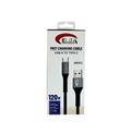 Elba Elb120-3 120w   USBC Type-c To Usb 1Mt Siyah Örgülü  Şarj Kablosu ( Data Veri )
