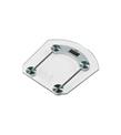 Techfit Tartı TF-1052 Dijital Cam Elips Beyaz