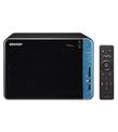 Qnap TS-653B 6 x 3.5”or 2.5”SATA 6Gb-s, SATA 3Gb-s Ethernet Lan Tower Siyah Nas 6 Yuva